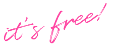 It is free